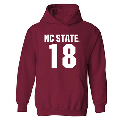 NC State - NCAA Women's Basketball : Tilda Trygger - Classic Shersey Hooded Sweatshirt-0