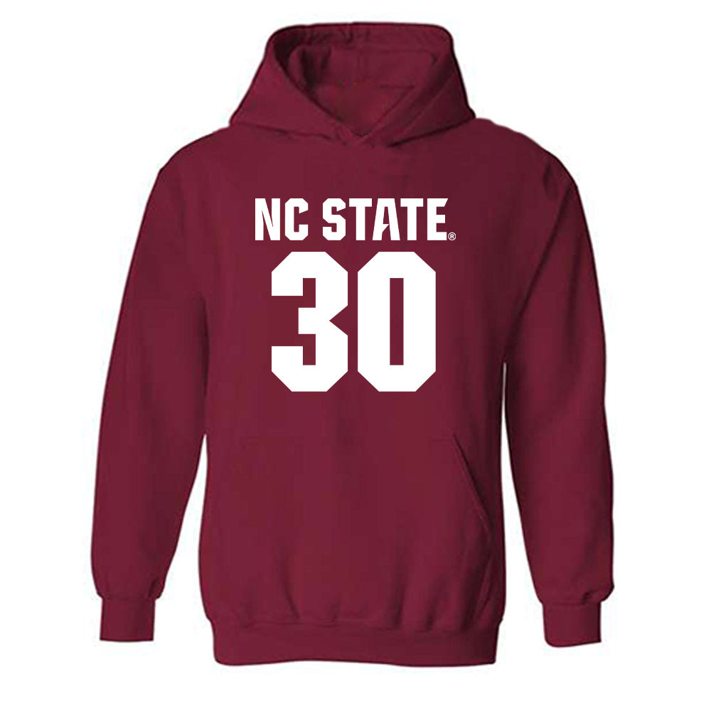 NC State - NCAA Men's Basketball : Sung Jin Lee - Classic Shersey Hooded Sweatshirt-0