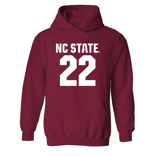 NC State - NCAA Men's Basketball : Ven-Allen Lubin - Classic Shersey Hooded Sweatshirt-0