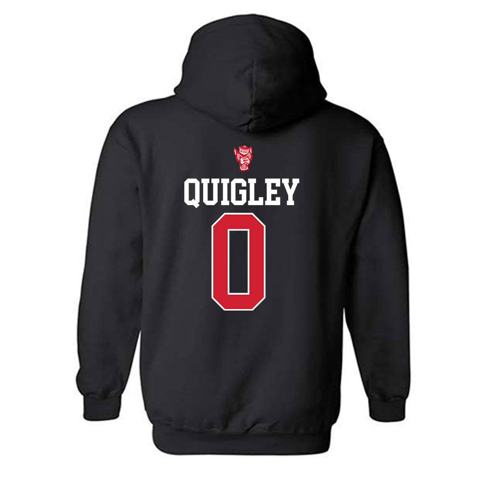 NC State - NCAA Women's Basketball : Devyn Quigley - Classic Shersey Hooded Sweatshirt