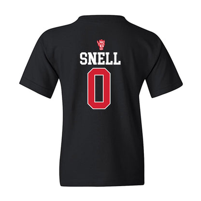 NC State - NCAA Men's Basketball : Jordan Snell - Classic Shersey Youth T-Shirt-1