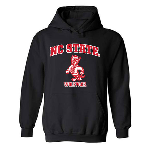 NC State - NCAA Men's Basketball : Colt Langdon - Classic Shersey Hooded Sweatshirt-0
