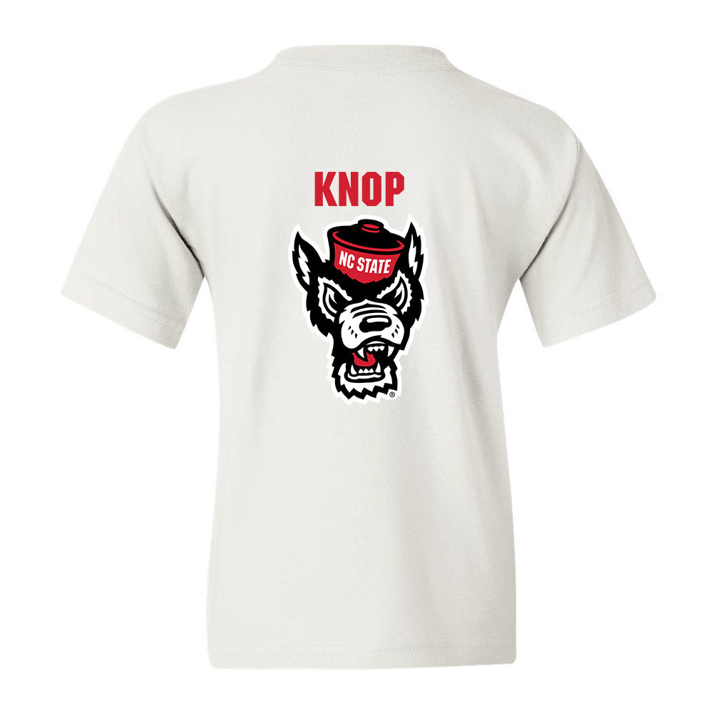 NC State - NCAA Wrestling : Christian Knop - Sports Shersey Youth T-Shirt