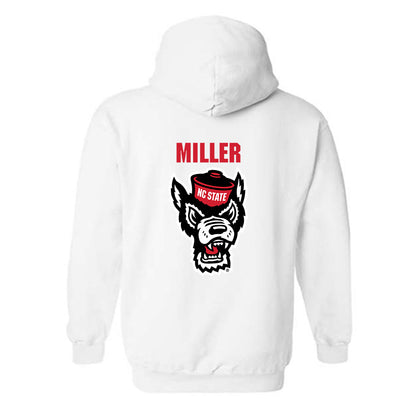 NC State - NCAA Wrestling : Josh Miller - Sports Shersey Hooded Sweatshirt