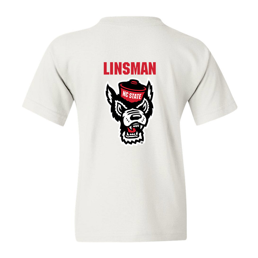 NC State - NCAA Wrestling : Gavin Linsman - Sports Shersey Youth T-Shirt