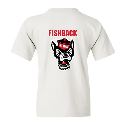 NC State - NCAA Wrestling : Dylan Fishback - Sports Shersey Youth T-Shirt