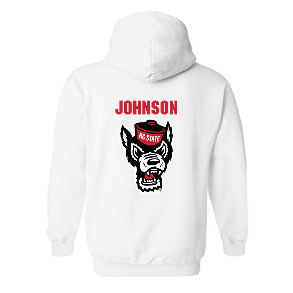 NC State - NCAA Wrestling : Josh Johnson - Sports Shersey Hooded Sweatshirt