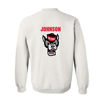 NC State - NCAA Wrestling : Josh Johnson - Sports Shersey Crewneck Sweatshirt