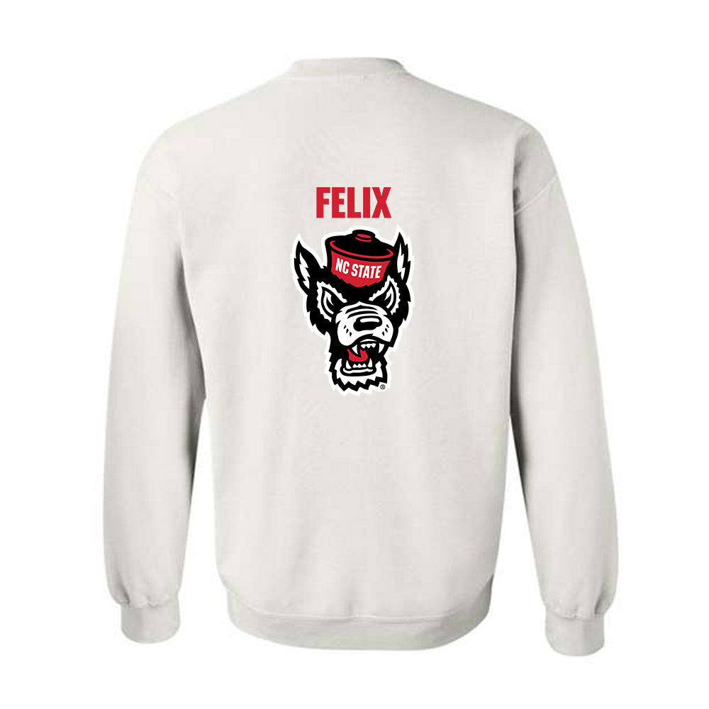 NC State - NCAA Wrestling : Luca Felix - Sports Shersey Crewneck Sweatshirt