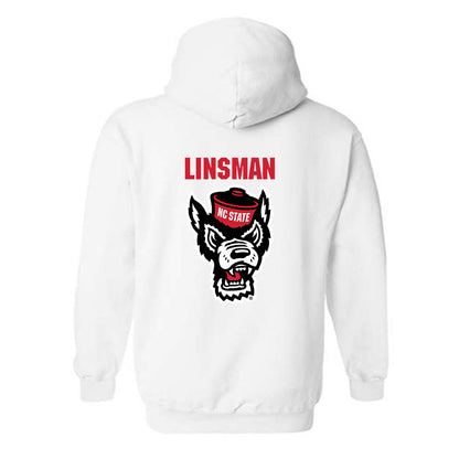 NC State - NCAA Wrestling : Gavin Linsman - Sports Shersey Hooded Sweatshirt