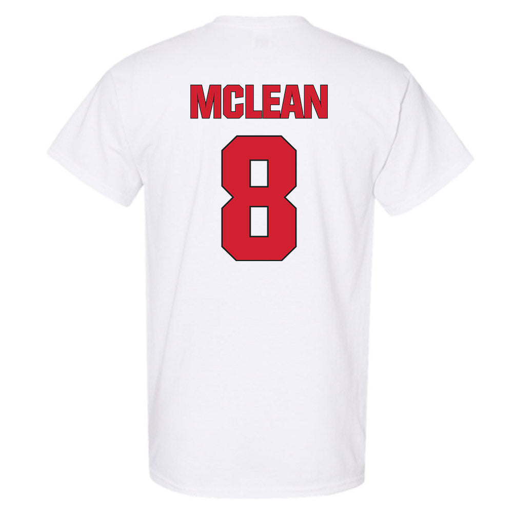 NC State - NCAA Men's Soccer : Justin McLean - Classic Shersey T-Shirt-1