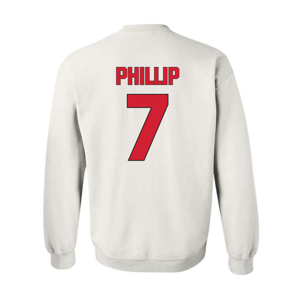 NC State - NCAA Men's Soccer : Donavan Phillip - Classic Shersey Crewneck Sweatshirt-1