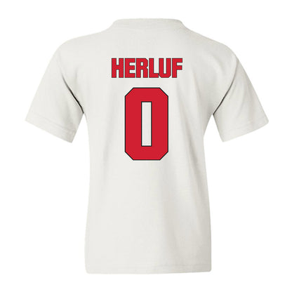 NC State - NCAA Men's Soccer : Christian Herluf - Classic Shersey Youth T-Shirt-1