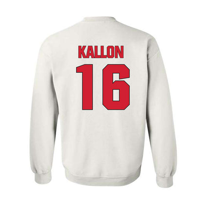 NC State - NCAA Men's Soccer : Mohamed Kallon - Classic Shersey Crewneck Sweatshirt-1