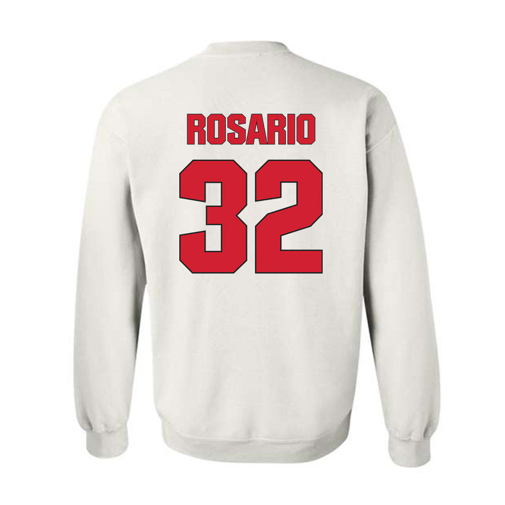 NC State - NCAA Men's Soccer : Gianni Rosario - Classic Shersey Crewneck Sweatshirt-1