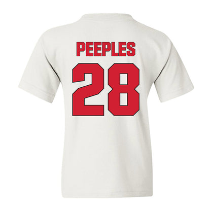 NC State - NCAA Men's Soccer : Brendan Peeples - Classic Shersey Youth T-Shirt-1