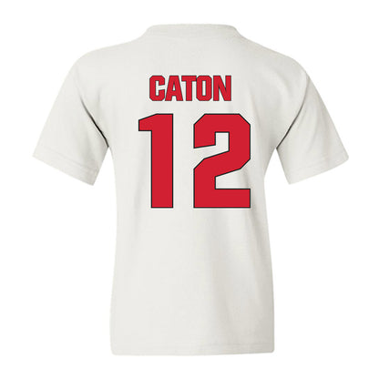 NC State - NCAA Men's Soccer : Tyler Caton - Classic Shersey Youth T-Shirt-1