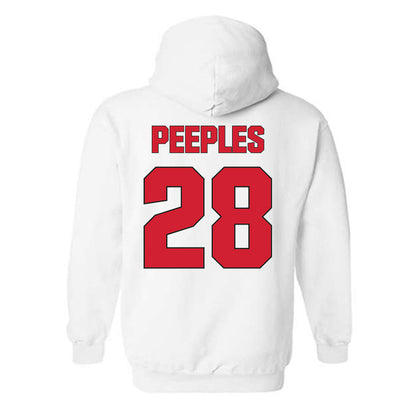 NC State - NCAA Men's Soccer : Brendan Peeples - Classic Shersey Hooded Sweatshirt-1