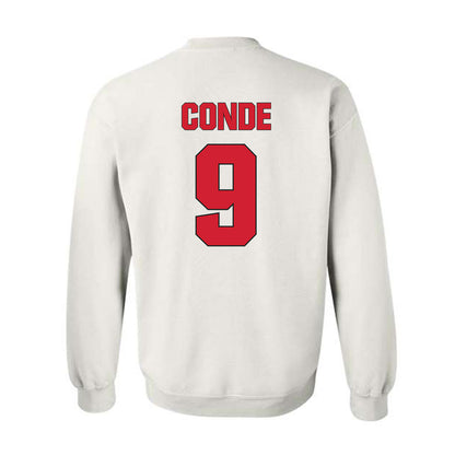 NC State - NCAA Men's Soccer : Ibrahim Conde - Classic Shersey Crewneck Sweatshirt-1