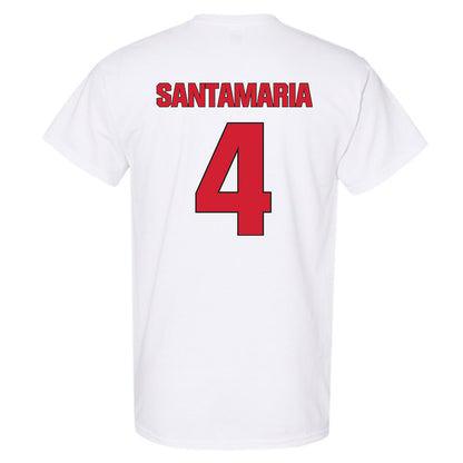 NC State - NCAA Men's Soccer : Carlos Santamaria - Classic Shersey T-Shirt-1