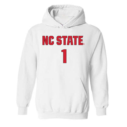 NC State - NCAA Men's Soccer : Logan Erb - Classic Shersey Hooded Sweatshirt-0