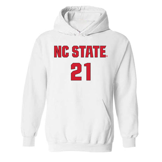 NC State - NCAA Men's Soccer : Max Ogawa - Classic Shersey Hooded Sweatshirt-0