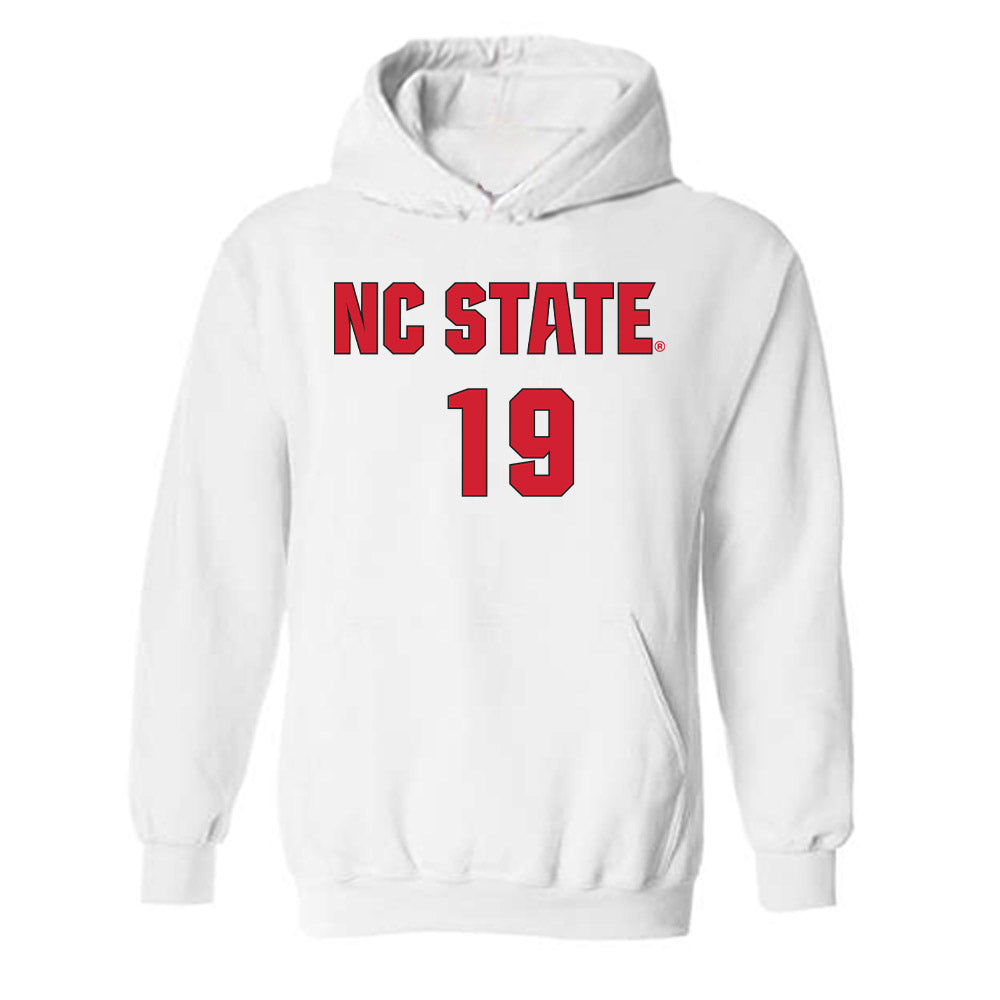 NC State - NCAA Men's Soccer : Pedro Caeiro - Classic Shersey Hooded Sweatshirt-0