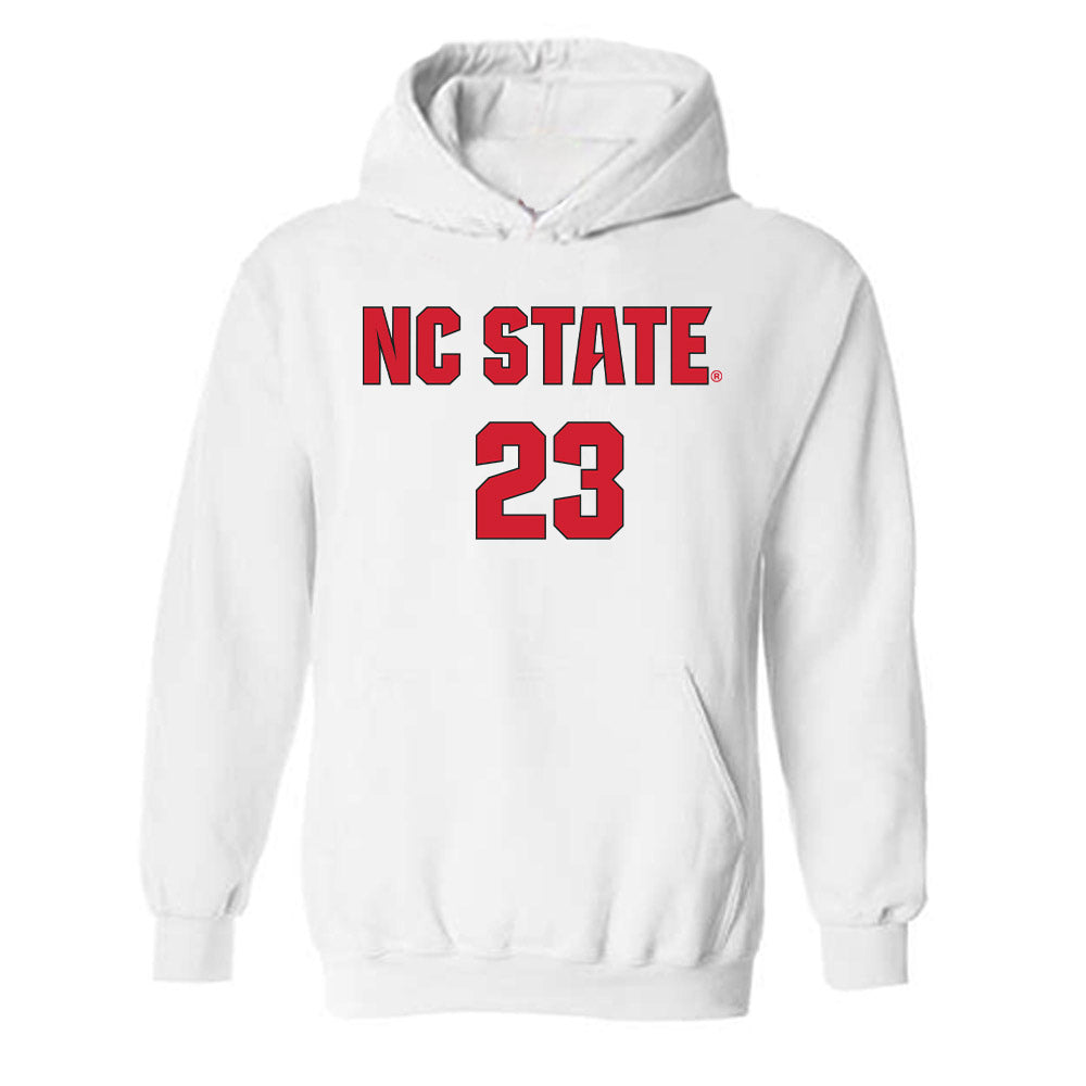 NC State - NCAA Men's Soccer : Austin Bush - Classic Shersey Hooded Sweatshirt-0