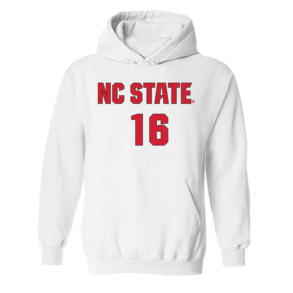 NC State - NCAA Men's Soccer : Mohamed Kallon - Classic Shersey Hooded Sweatshirt-0