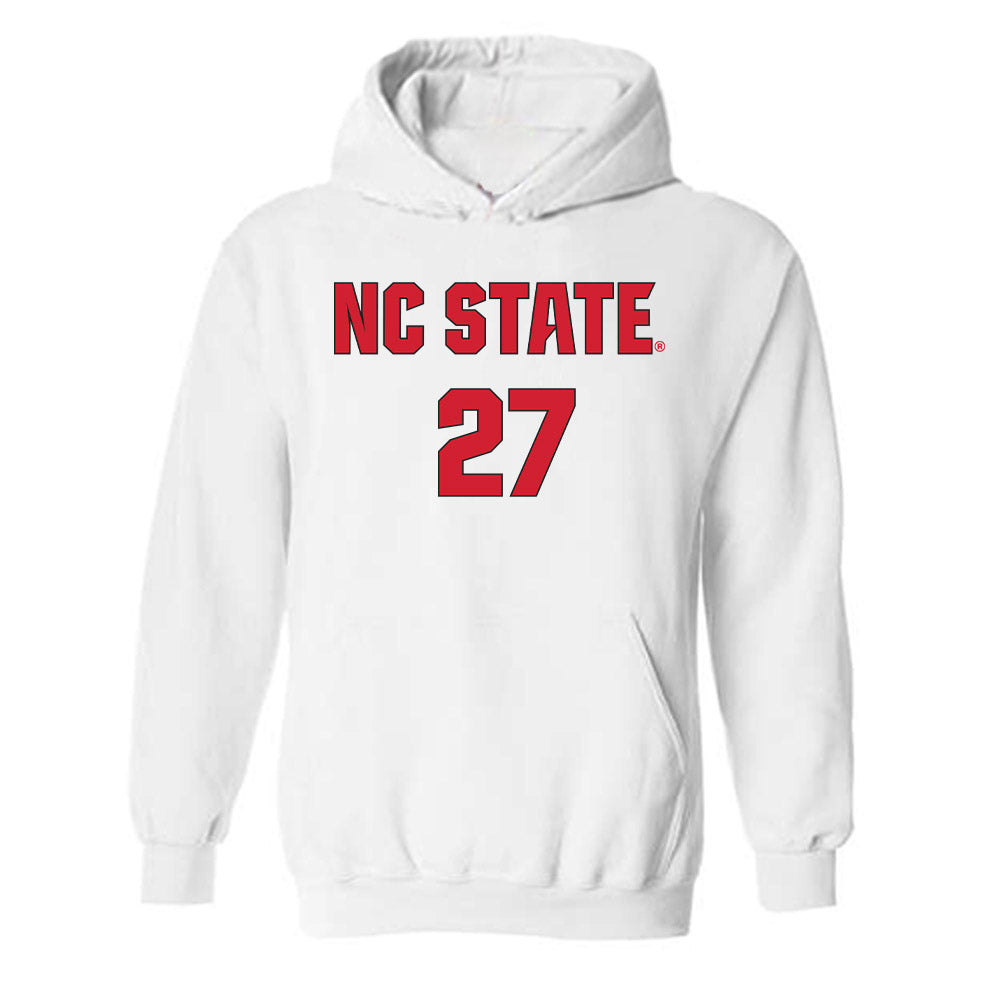 NC State - NCAA Men's Soccer : Nakai Antoine - Classic Shersey Hooded Sweatshirt-0