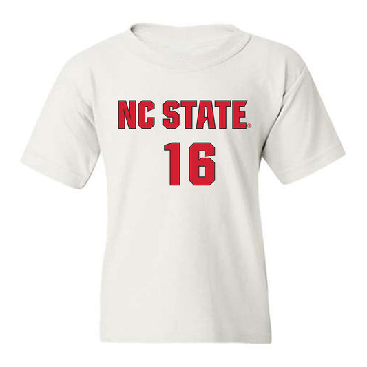 NC State - NCAA Men's Soccer : Mohamed Kallon - Classic Shersey Youth T-Shirt-0