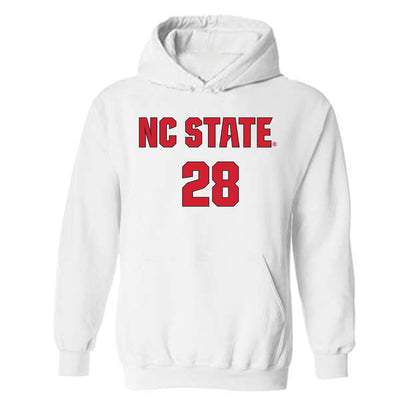 NC State - NCAA Men's Soccer : Brendan Peeples - Classic Shersey Hooded Sweatshirt-0