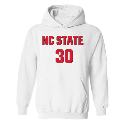 NC State - NCAA Men's Soccer : Maddux Francis - Classic Shersey Hooded Sweatshirt-0