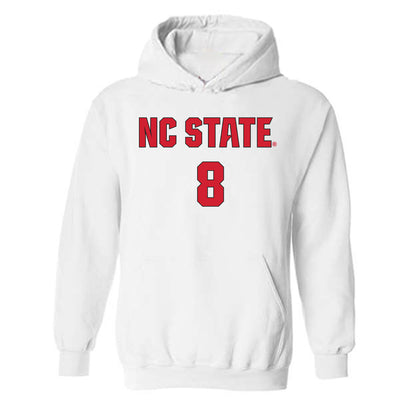 NC State - NCAA Men's Soccer : Justin McLean - Classic Shersey Hooded Sweatshirt-0