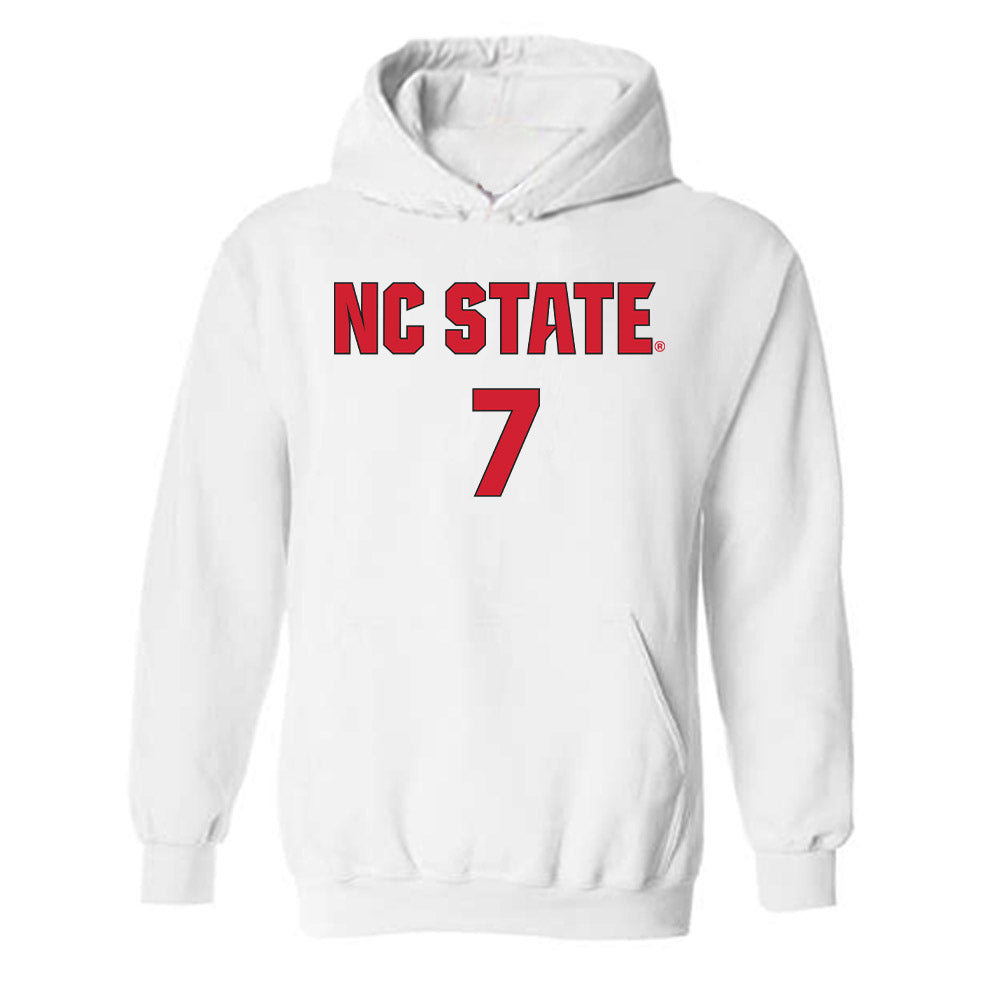 NC State - NCAA Men's Soccer : Donavan Phillip - Classic Shersey Hooded Sweatshirt-0