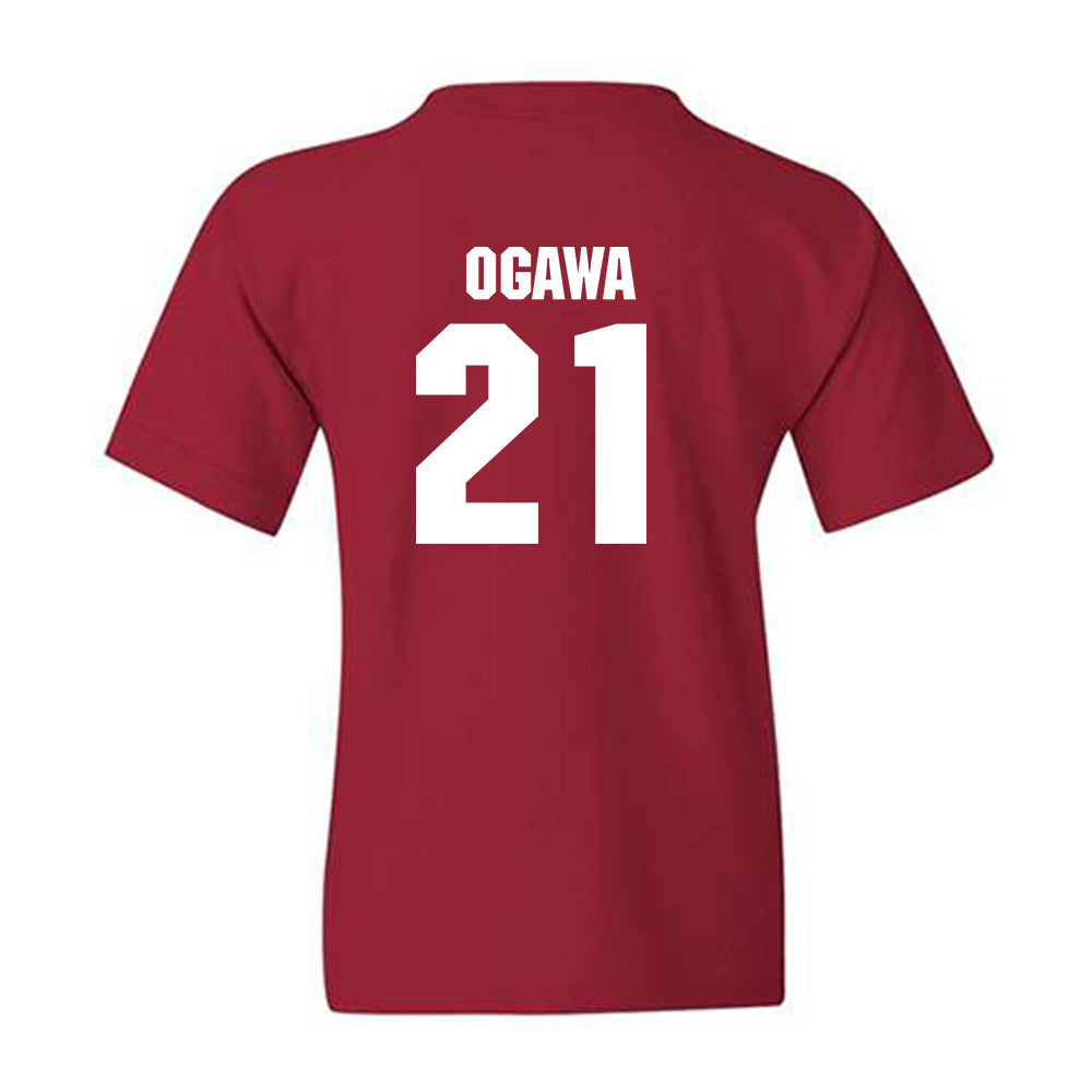 NC State - NCAA Men's Soccer : Max Ogawa - Classic Shersey Youth T-Shirt-1