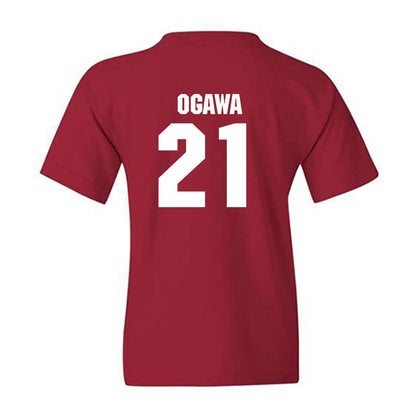 NC State - NCAA Men's Soccer : Max Ogawa - Classic Shersey Youth T-Shirt-1