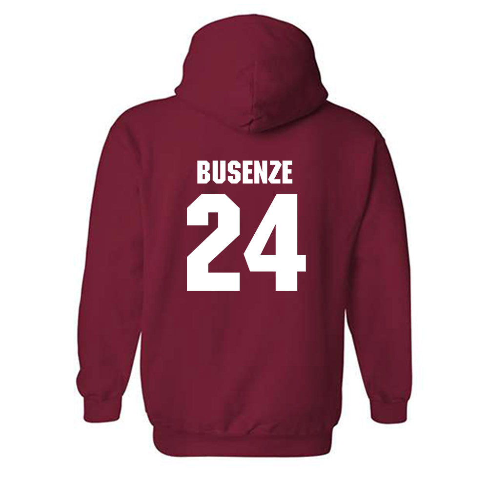 NC State - NCAA Men's Soccer : Isaac Busenze - Classic Shersey Hooded Sweatshirt-1