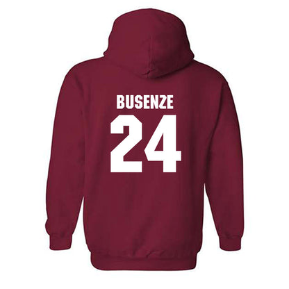 NC State - NCAA Men's Soccer : Isaac Busenze - Classic Shersey Hooded Sweatshirt-1