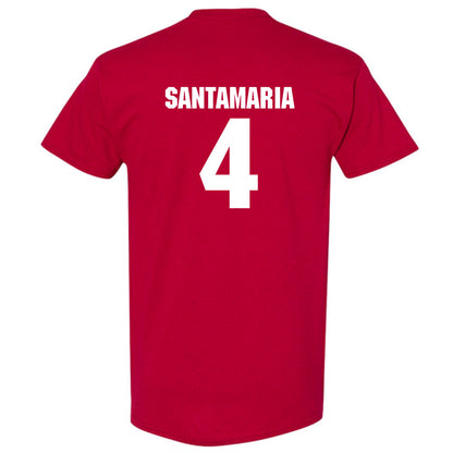 NC State - NCAA Men's Soccer : Carlos Santamaria - Classic Shersey T-Shirt-1