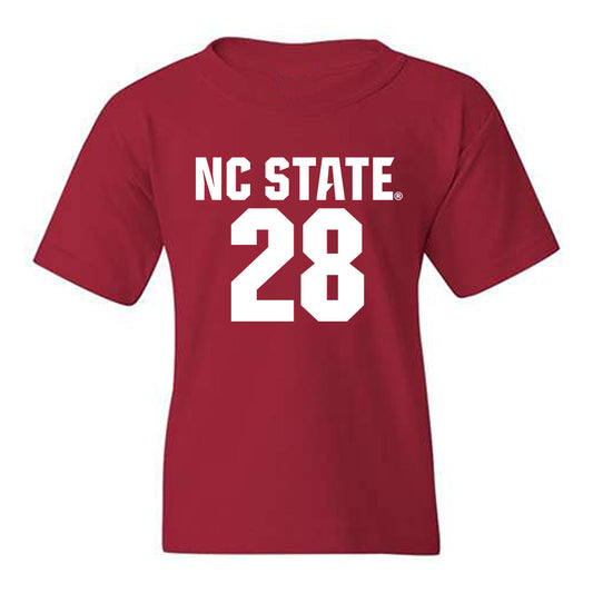 NC State - NCAA Men's Soccer : Brendan Peeples - Classic Shersey Youth T-Shirt-0