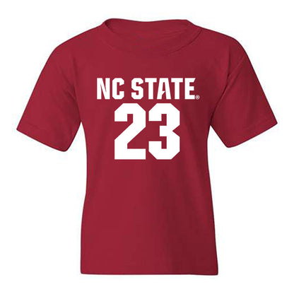 NC State - NCAA Men's Soccer : Austin Bush - Classic Shersey Youth T-Shirt-0