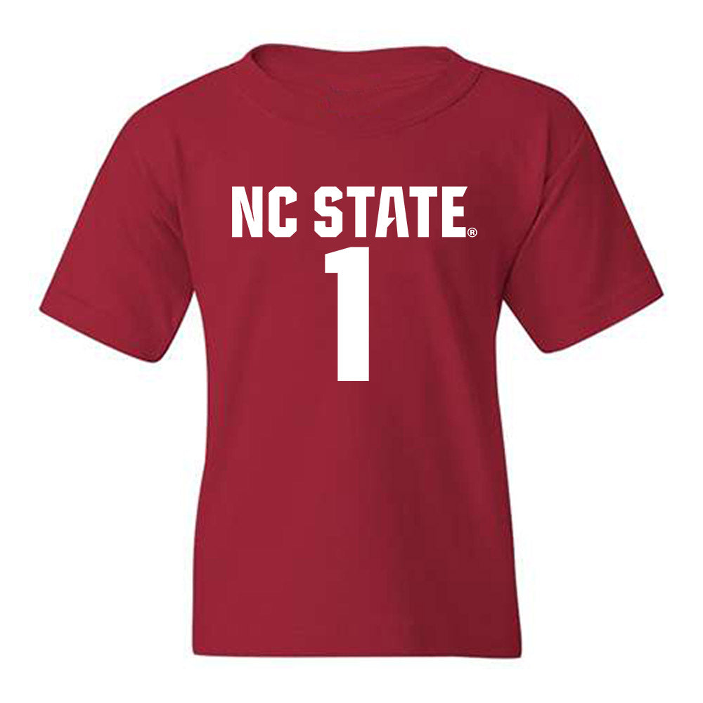 NC State - NCAA Men's Soccer : Logan Erb - Classic Shersey Youth T-Shirt-0