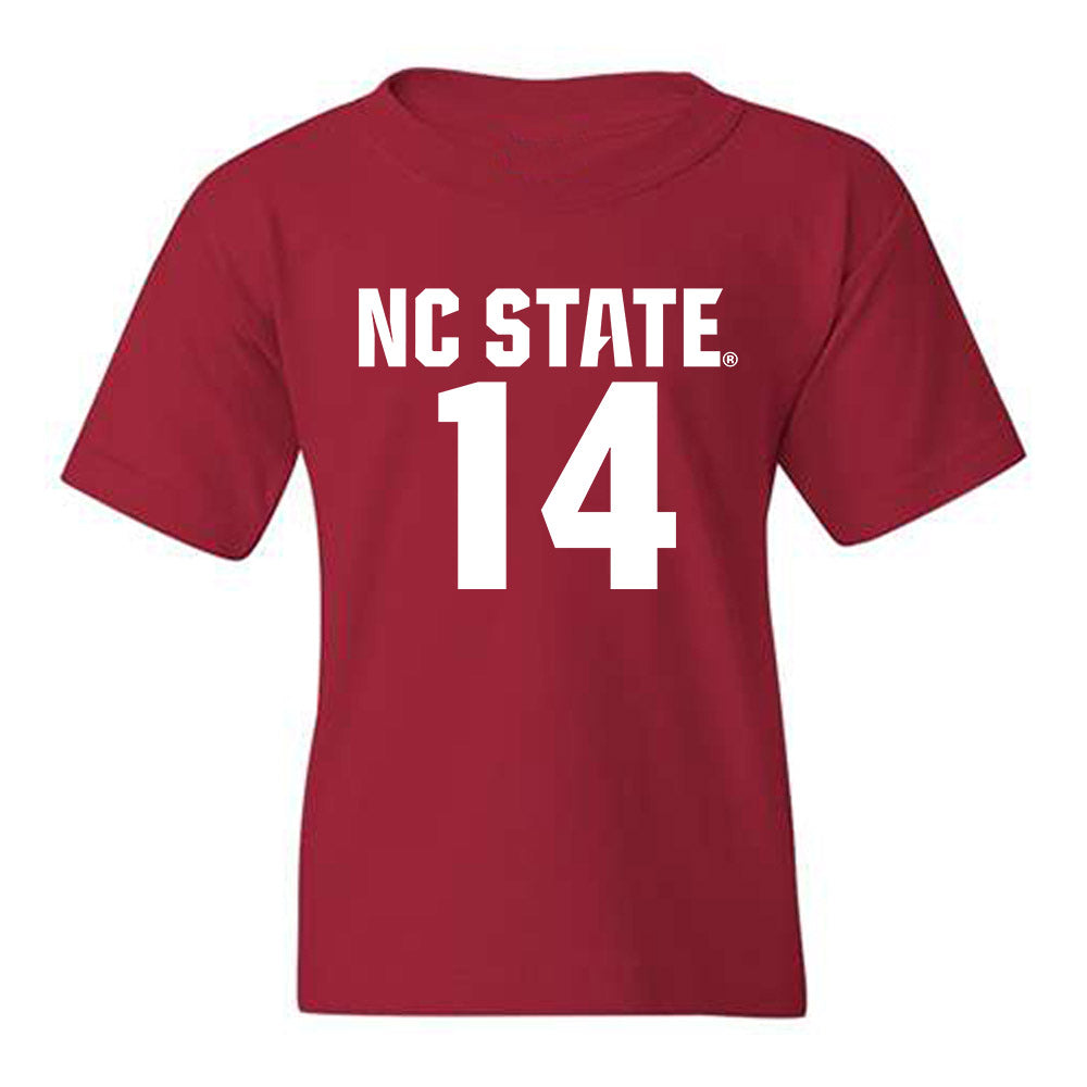 NC State - NCAA Men's Soccer : Moritz Weber - Classic Shersey Youth T-Shirt-0