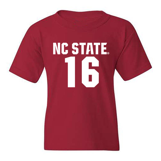 NC State - NCAA Men's Soccer : Mohamed Kallon - Classic Shersey Youth T-Shirt-0