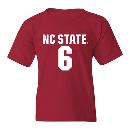 NC State - NCAA Men's Soccer : Nikola Markovic - Classic Shersey Youth T-Shirt-0