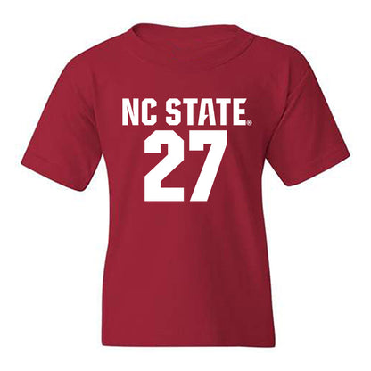 NC State - NCAA Men's Soccer : Nakai Antoine - Classic Shersey Youth T-Shirt-0