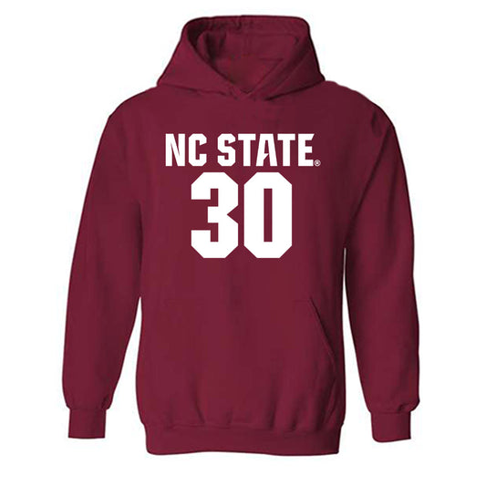 NC State - NCAA Men's Soccer : Maddux Francis - Classic Shersey Hooded Sweatshirt-0