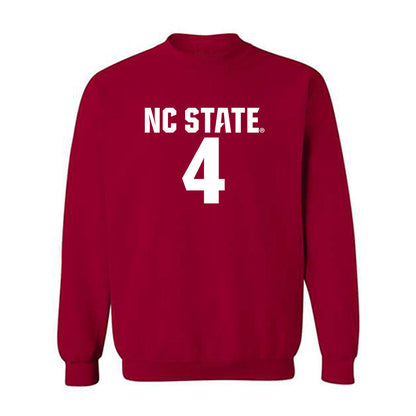 NC State - NCAA Men's Soccer : Carlos Santamaria - Classic Shersey Crewneck Sweatshirt-0