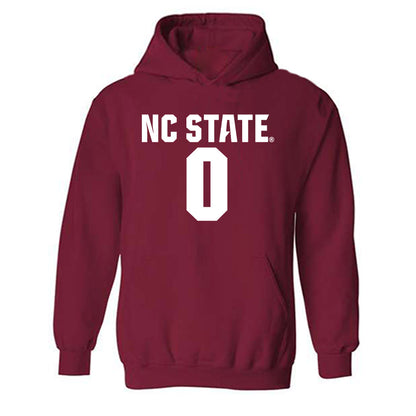 NC State - NCAA Men's Soccer : Christian Herluf - Classic Shersey Hooded Sweatshirt-0